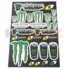 STICKERS AUTOCOLLANTS MONSTER ENERGY