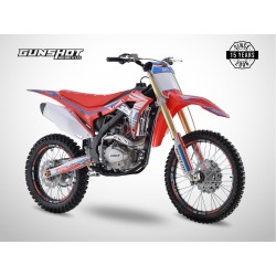 Moto cross GUNSHOT 250 MX-3 - Rouge - 2021