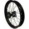 Roue avant 14" noir alu 15mm