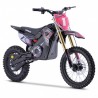 PIT BIKE ÉLECTRIQUE 1300W ENFANT KEROX E-STORM ROSE 2024