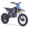 PIT BIKE ÉLECTRIQUE 1300W ENFANT KEROX E-STORM BLEU 2024