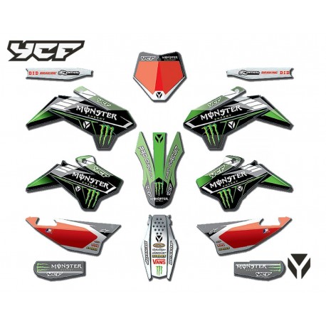 KIT DECO YCF MONSTER 
