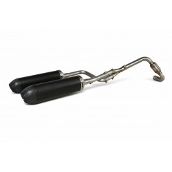 Échappement YCF BIGY TWIN Black embout carbon